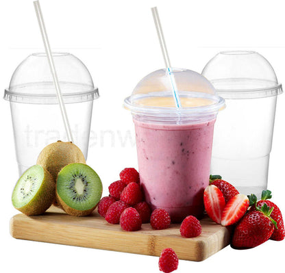 Belgravia Disposables 10oz Plastic Smoothie Cups - ONE CLICK SUPPLIES