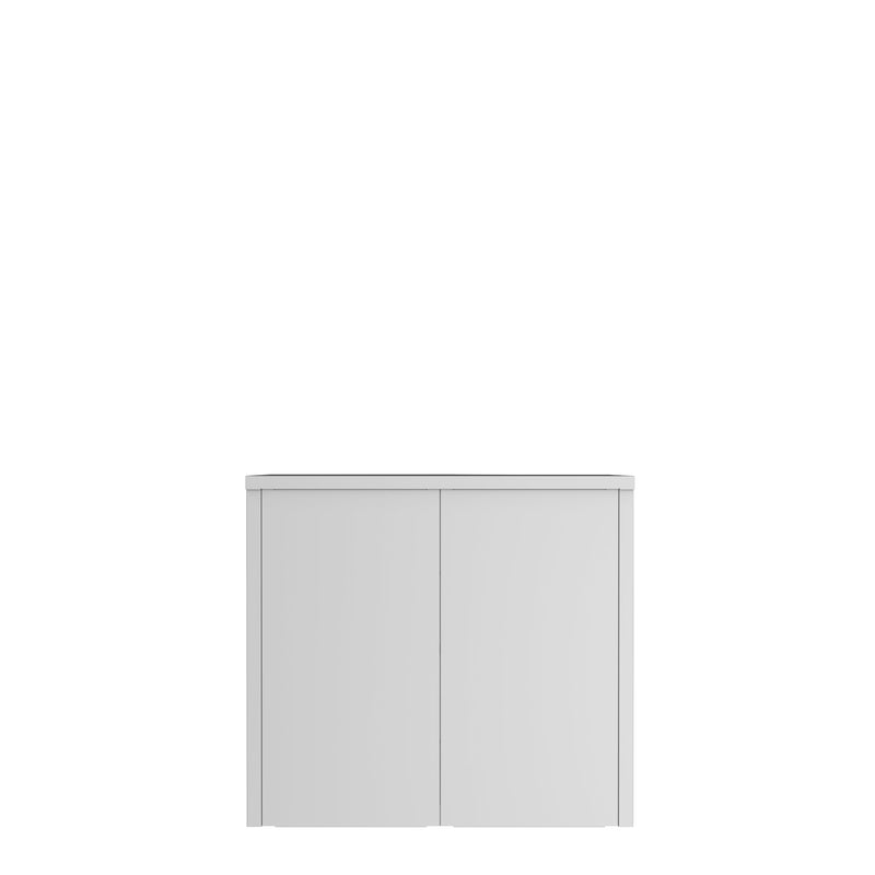 Phoenix SCL Series 2 Door 1 Shelf Steel Storage Cupboard in Grey with Key Lock SCL0891GGK - ONE CLICK SUPPLIES