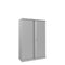 Phoenix SCL Series 2 Door 3 Shelf Steel Storage Cupboard in Grey with Key Lock SCL1491GGK - ONE CLICK SUPPLIES