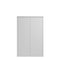 Phoenix SCL Series 2 Door 3 Shelf Steel Storage Cupboard in Grey with Key Lock SCL1491GGK - ONE CLICK SUPPLIES