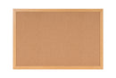 Bi-Office Earth Cork Noticeboard with Oak Finish Frame 1800x1200mm REC8501233 - ONE CLICK SUPPLIES