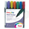 Pentel Wet Erase Chalk Marker Chisel Tip 2-4mm Line Assorted Colours (Pack 7) - SMW26/7 - ONE CLICK SUPPLIES