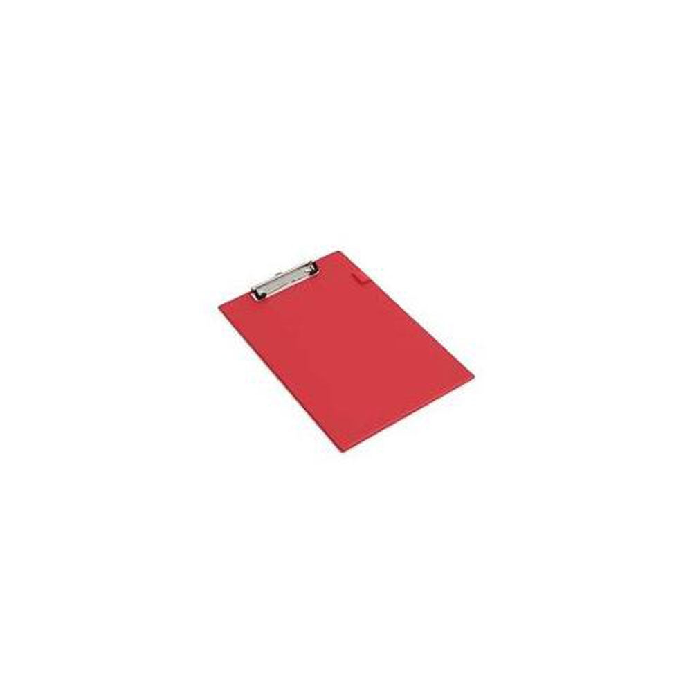 Value A4 Red PVC Clipboard - ONE CLICK SUPPLIES