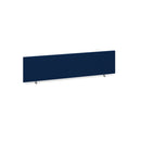 Straight Desktop Fabric Screen Blue 1600mmx400mm - ONE CLICK SUPPLIES