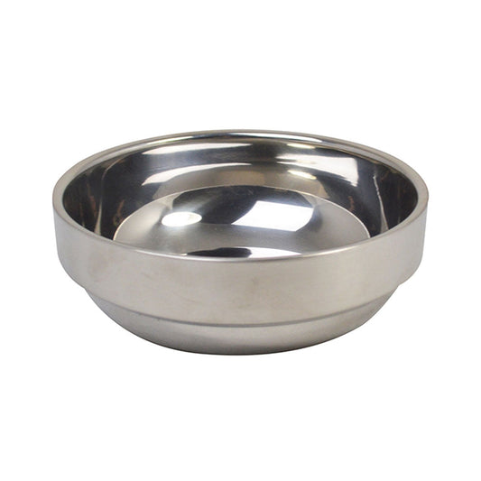 Double Walled S/S Bowl 400ml - ONE CLICK SUPPLIES