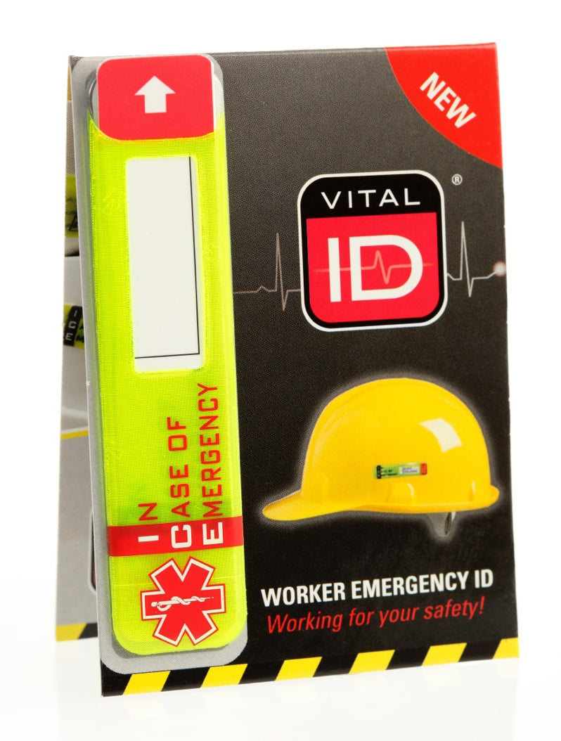 Vital ID Emergency ID Data Window - ONE CLICK SUPPLIES