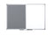 Bi-Office Maya Combination Board Grey Felt/Non Magnetic Whiteboard Aluminium Frame 1800x1200mm - XA2720170 - ONE CLICK SUPPLIES