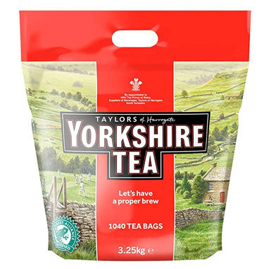 Yorkshire Tea 1040's {New 2-Cup Tea bags} - ONE CLICK SUPPLIES